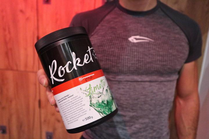 Actual product image PowerFood One One Rocket BCAA (Fruit Punch, 1 pcs., 500 g)