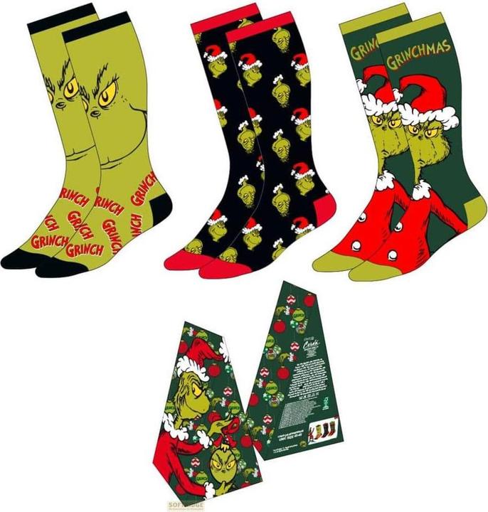 Actual product image Cerda Grinch (pack of 3, 38 - 45)