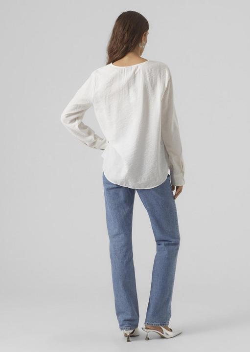 Image du produit Vero Moda Vmlena Ls Pleat Top Wvn Noos Top (M)