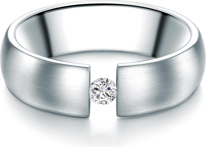 Image du produit Trilani Femme Acier inoxydable décoré avec des cristaux de Swarovski® argent - 6366 (60)