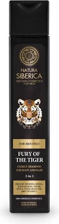 Natura Siberica Fury Of The Tiger Shampoo (250 ml, Liquid shampoo)