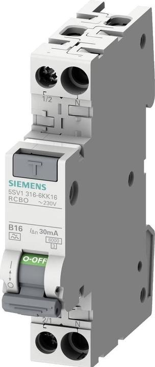 Produktbild Siemens Fehlerstrom-Leitungsschutzschalter