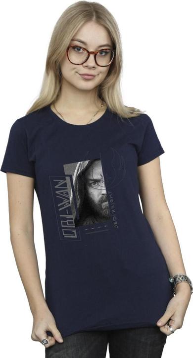 Immagine prodotto Star Wars Obi-Wan Kenobi Jedi SciFi Collage Maglietta Donna (S)