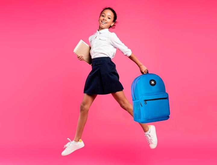 Actual product image Antartik School Bag TK20 Blue