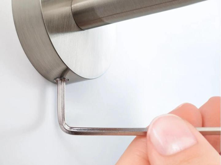 Image du produit tesa MOON Support de rouleau de papier toilette avec solution adhésive sans perçage
