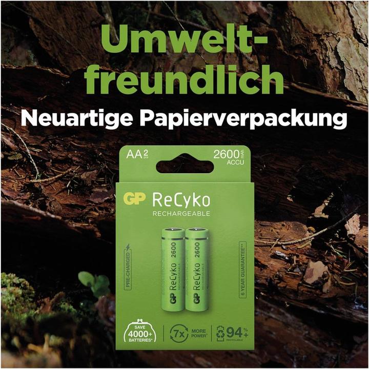 Actual product image GP Batteries ReCyko (1 pcs., AA, 2600 mAh)