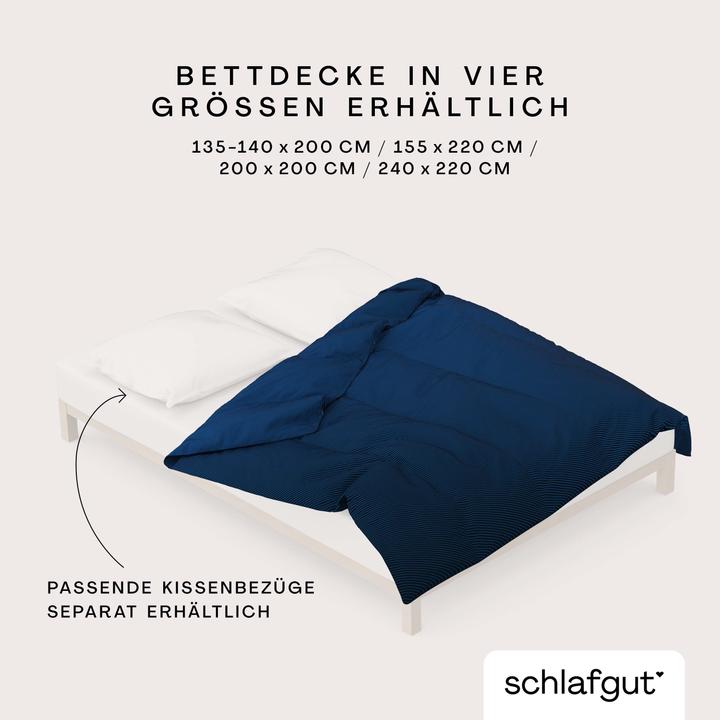 Actual product image schlafgut Woven Fade (Duvet cover, 140 x 200 cm)