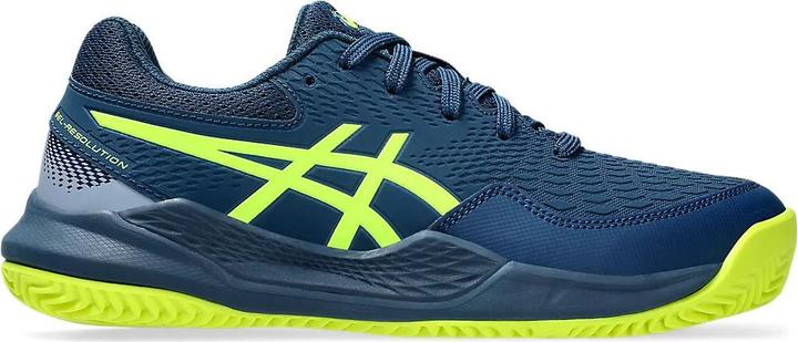 Produktbild ASICS Performance Asics Gel-Resolution 9 Gs Clay Mako Blue/Safety Yellow Junior (34 1/3)