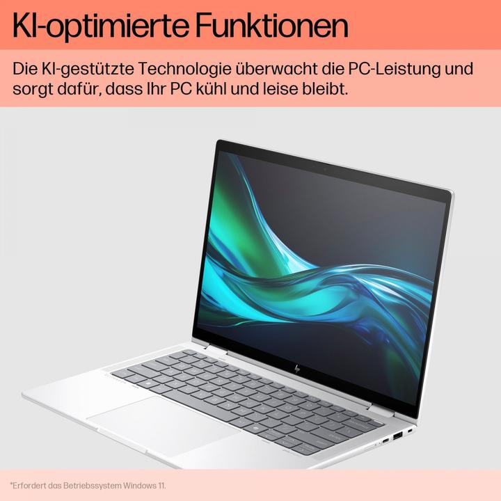Produktbild HP Elite x360 1040 14 inch G11 2-in-1 Notebook PC, Intel Core Ultra 5, 35,6 cm (14"), 1920 x 12 (14", 16 GB, 512 GB, DE)