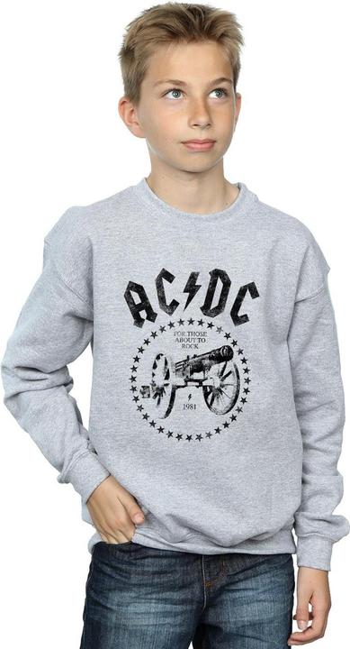 Image du produit AC/DC - Sweat WE SALUTE YOU CANNON - Garçon (140, 146)