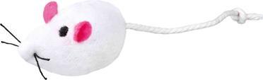 Produktbild Trixie Plüschmäuse mit Glocke 5cm 2Stück (Plüschspielzeug Katze)