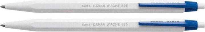 Caran d'Ache 824 Kugelschreiber im Blister (Blau, 2 x)