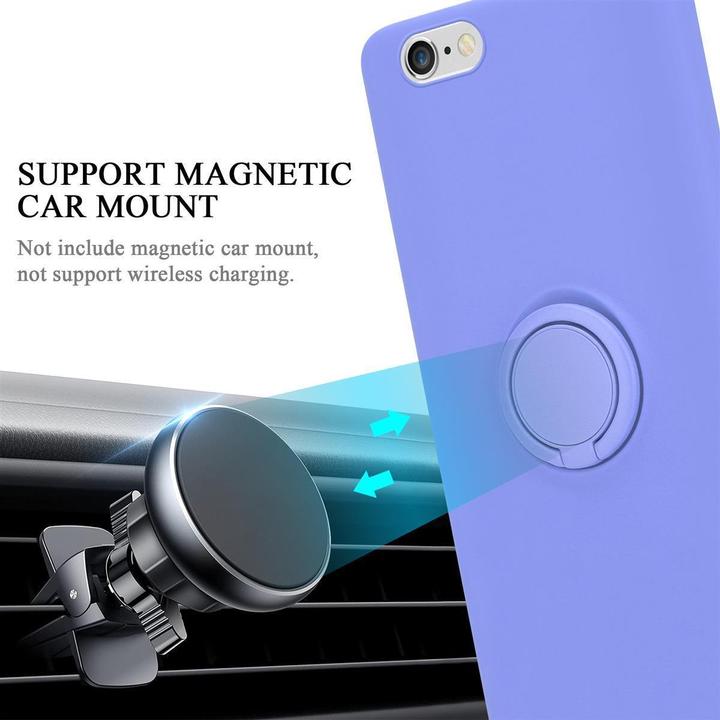 Actual product image Cadorabo TPU Liquid Ring Silicone Case Cover (Apple iPhone 6)