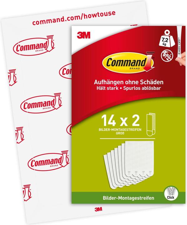 Produktbild Command Bilder Montage Strips (7.20 kg)