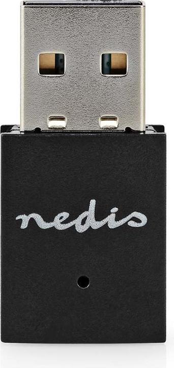 Produktbild Nedis Netzwerk-Dongle | Wi-Fi | N300 | 2.4 GHz | USB2.0 | Wi-Fi speed total: 300 Mbps | Windows 10 / (USB)