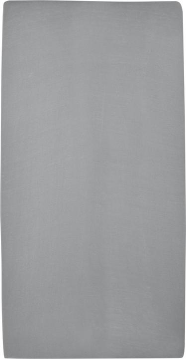 Actual product image Meyco Home jersey fitted sheet 120x200 grey