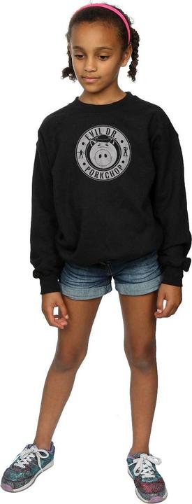 Produktbild Disney Toy Story Evil Dr Pork Chop Logo Sweatshirt Mädchen (152, 158)