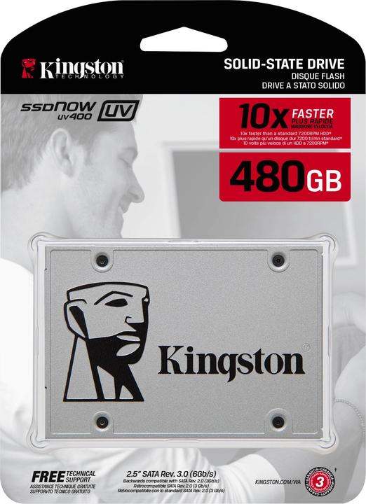 Image du produit Kingston Uv400 (480 Go, 2.5")