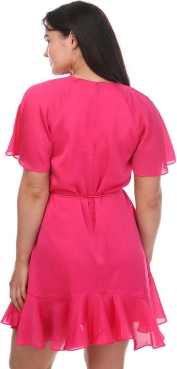 Actual product image Ted Baker Womens/Ladies Elsieee Fluted Hem Mini Dress (42 D)
