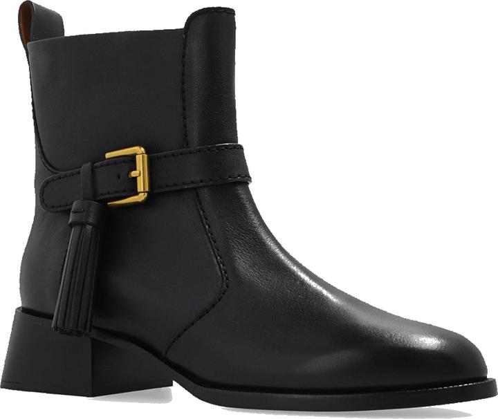 Image du produit Chloé See By Chloe Lory Leather Ankle Boots (37)