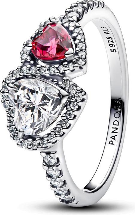 Produktbild Pandora Strahlenkranz Herzen Ring (60, 925 Silber)