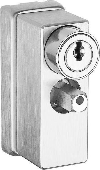 Image du produit Glutz Rosace de fenêtre 6118 verrouillable 72x29x37,4mm (Rosace de porte)