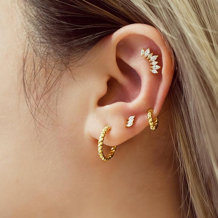 Immagine prodotto Ania Haie CHILL VOYAGER Ohrschmuck (Dorato, Argento 925)
