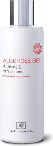 Classic Ayurveda Aloe Rose Gel, BDIH (Körpergel, 200 ml)