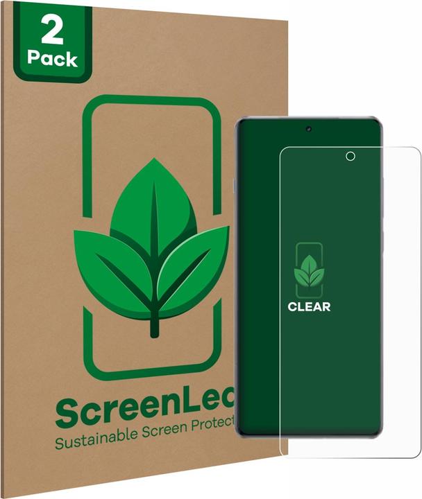 Productafbeelding ScreenLeaf Screen Protector duurzame schermbescherming, helder, anti-kras (2 Stuk, OnePlus 13R)