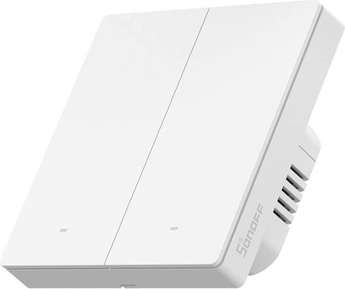 Actual product image Sonoff WiFi light switch M5-2C-86, 2-fold, 230 V, 10A