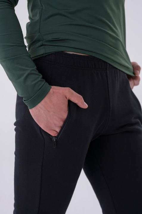 Produktbild Nebbia Slim sweatpants with zip pockets "Re-gain" 320 black (M)