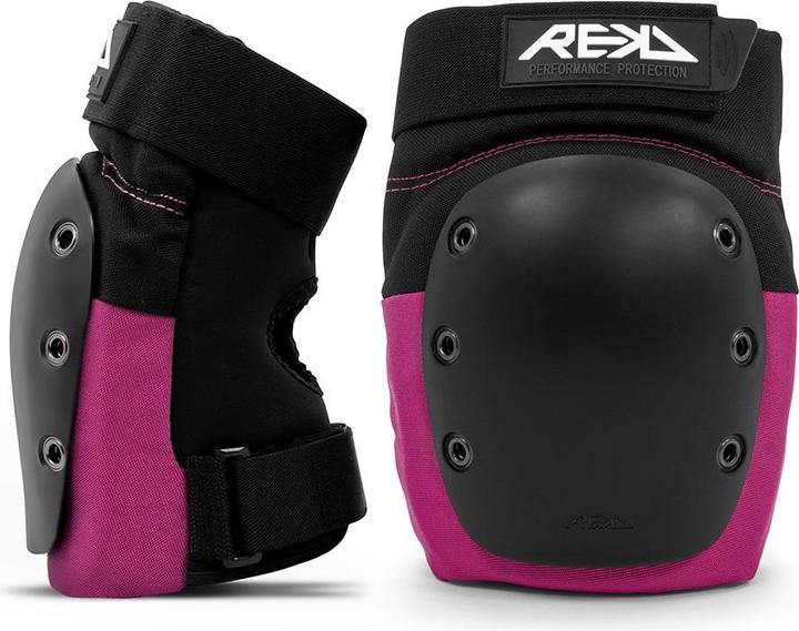 Image du produit Rekd Knee Pad Ramp Noir/Rose 2023 (30, 31, 33, 35, 36 C, 32 C, 34 C, Genouillère)