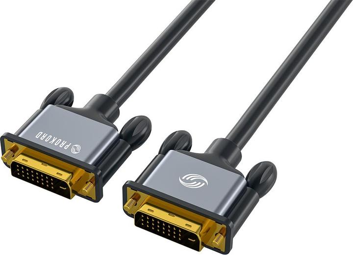 Actual product image Prokord Black Edition Dvi-D Dual Link 2.0m (2 m, DVI)
