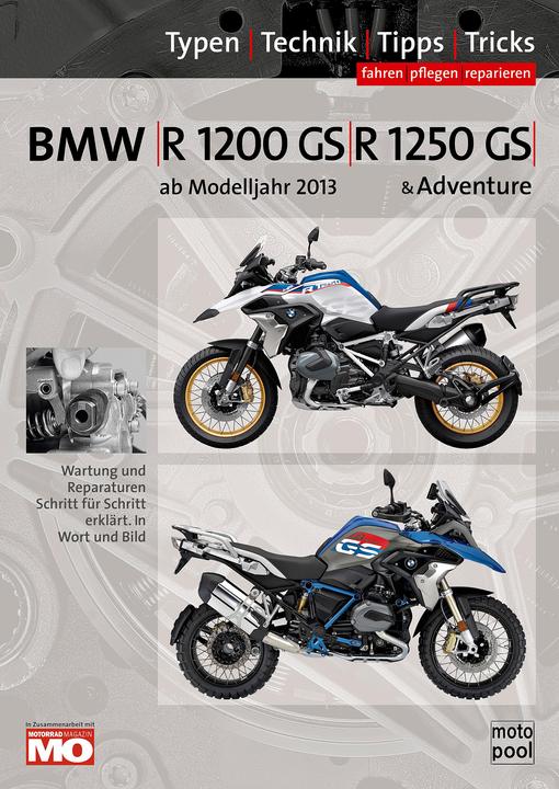 Image du produit BMW R 1200 GS, R 1250 GS & Adventure, Reparaturanleitung (Allemand, Thomas Jung, Uwe Altmann, 2021)