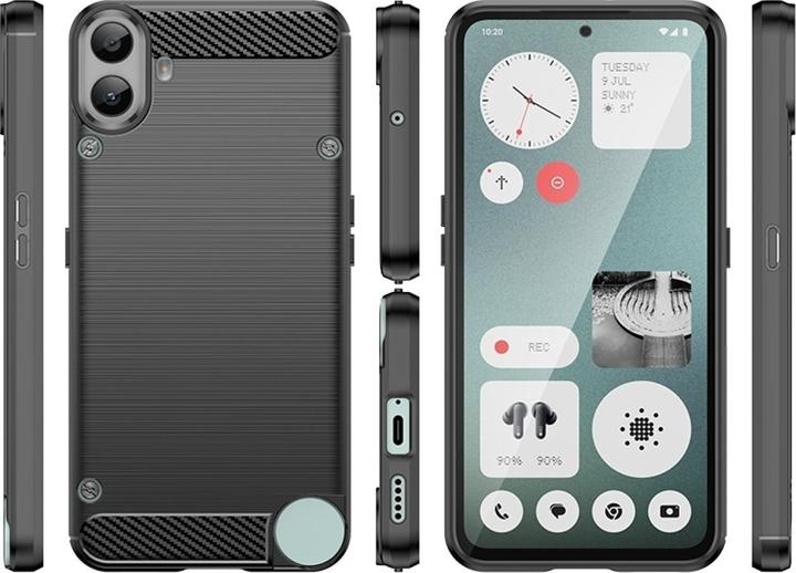 Productafbeelding Screenguard Carbon Brushed Soft TPU (Nothing CMF Phone 1)