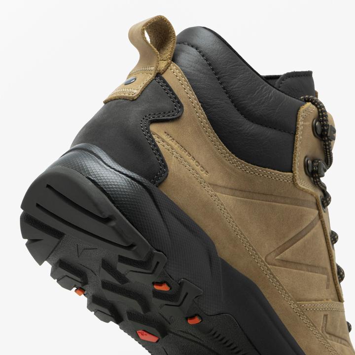 Image du produit Quechua Chaussures de randonnée en cuir étanches pour hommes - NH500 mi-haute beige (39)