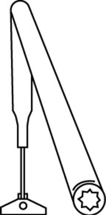 Produktbild Dormakaba Normalgestänge zu TS 73 EMF (Zimmertür, Eingangstür, Holztür, Balkontür)