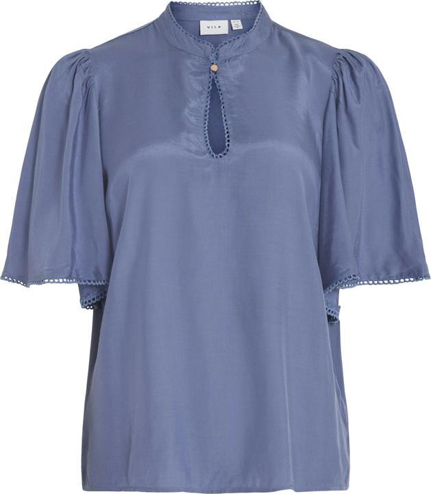 Actual product image Vila High neck top with short sleeves (38)