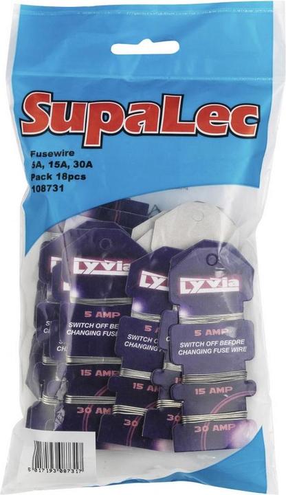 Produktbild SupaLec Sicherungsdraht 18erPack (30 A)