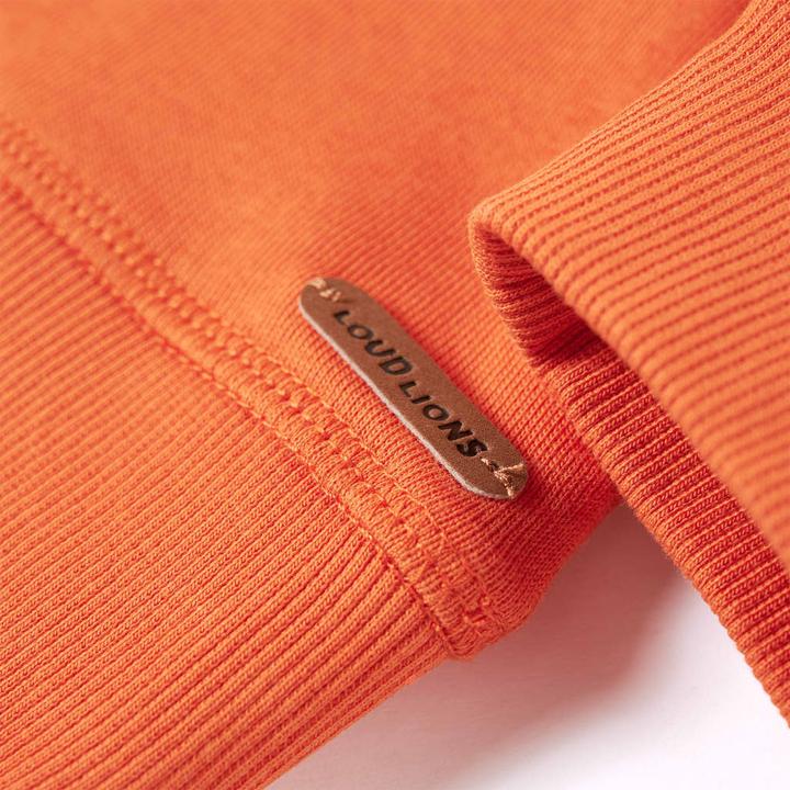 Produktbild VidaXL Kinder-Sweatshirt Dunkelorange 128,Material: 92 % Baumwolle (128)