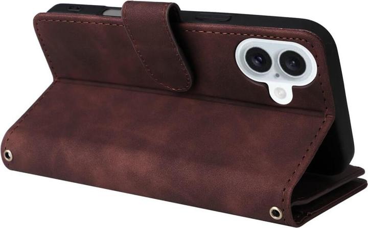 Immagine prodotto Cover-Discount iPhone 16 Plus - Custodia a portafoglio con cordino (Apple iPhone 16 Plus)