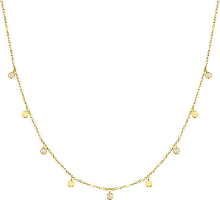 Produktbild Glanzstücke München Damen Sterling Silber Bergkristall gelbgold 40,0 cm Basiskette + 5,0 cm Verlängerun - 28679 (Sterling Silber, 40 - 45 cm)