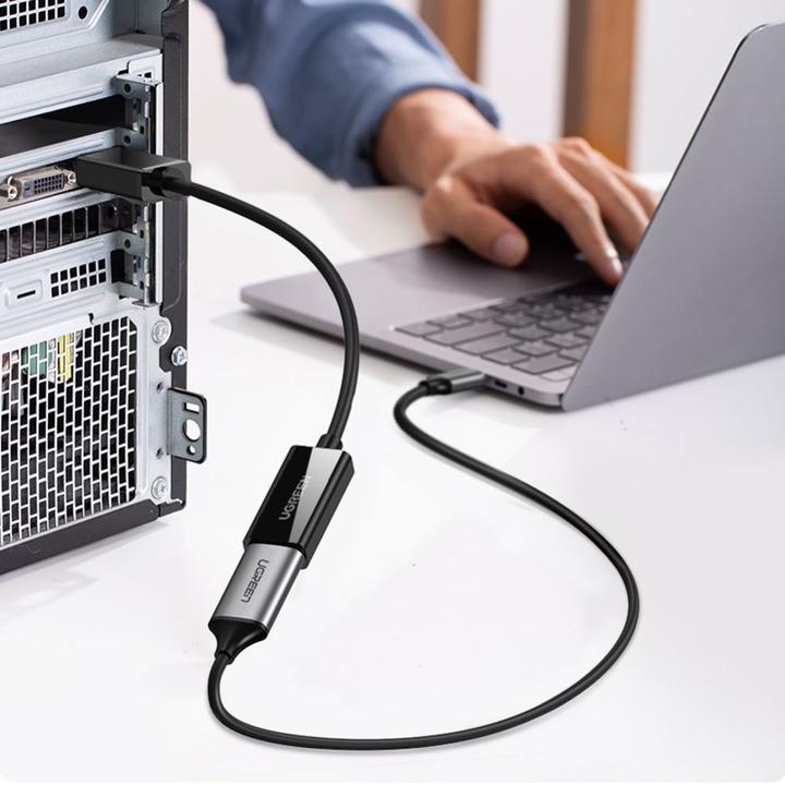 Actual product image Ugreen HDMI (Typ A) — DisplayPort (0.25 m, HDMI)