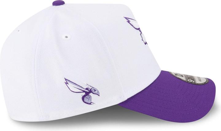 Produktbild New Era 9Forty A-Frame Snapback Cap - Charlotte Hornets Weiss