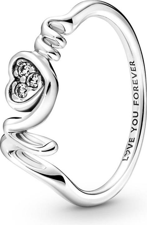 Pandora Mum Pavé Herz Ring