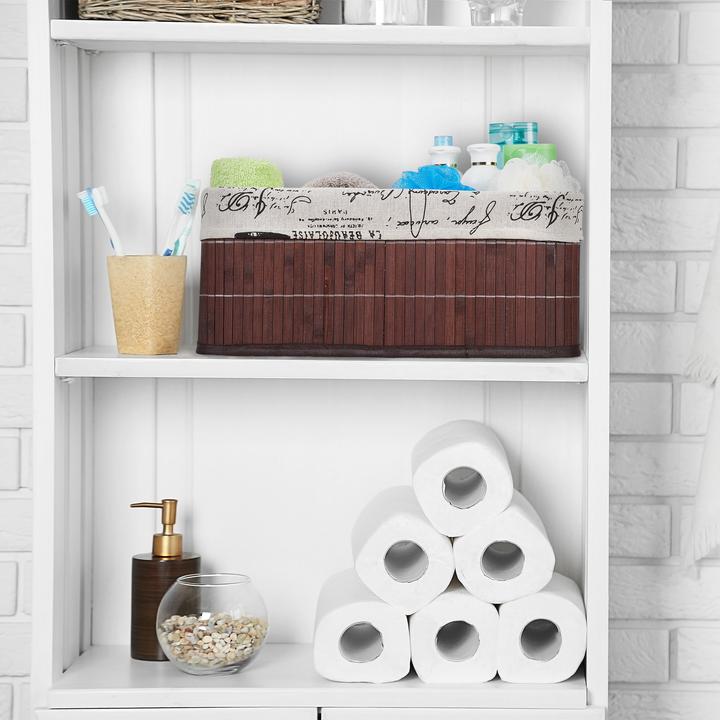 Actual product image Relaxdays Storage Basket (1 x, 38 x 28.5 x 16.5 cm)