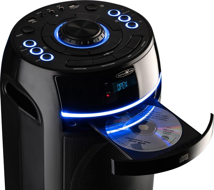Produktbild Reflexion Bluetooth-Lautsprecher mit CD (10 h, Netzbetrieb, Akkubetrieb)