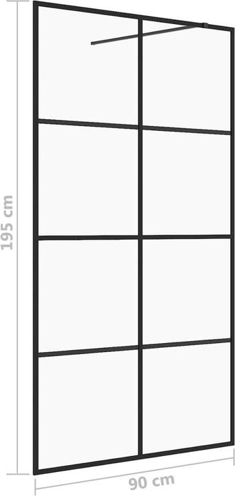 Actual product image VidaXL Westley (90 cm, 90 cm, 195 cm)