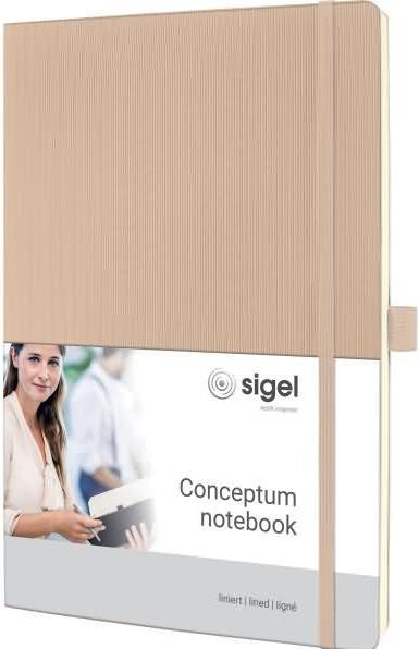 Image du produit Sigel Carnet Conceptum (187 x 270 mm, À rayures, Couverture rigide)