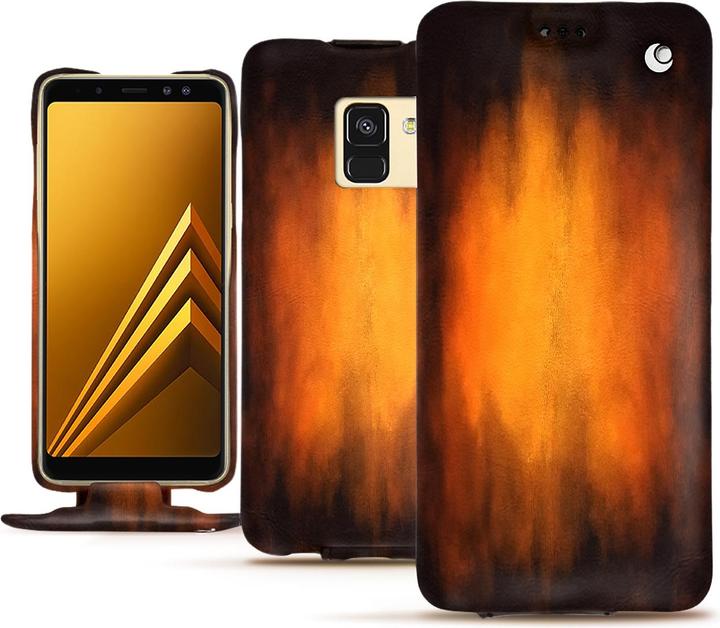 Noreve Lederschutzhülle vertikal (Samsung Galaxy A8 (2018))